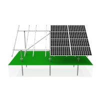 Комплект установки 8-ми солнечных батарей на землю